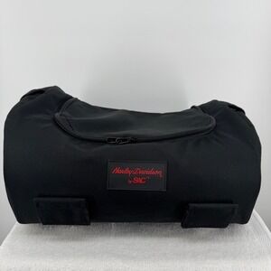 Harley Davidson by SAC Sissy Bar Luggage Travel Duffle Bag‎ Motorcycle 16x12 EUC